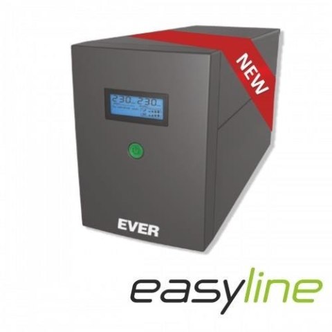 Ever EASYLINE 1200 AVR USB Technologia line-interactive 1,2 kVA 600 W 4 x gniazdo sieciowe Ever