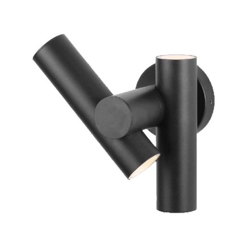 Kinkiet ścienny V-TAC 6W LED IP44 czarny VT-1186 4000K 620lm