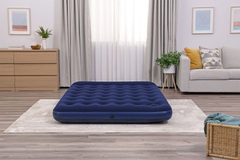 Materac welurowy dwuosobowy Bestway z pompką 203x152x28 cm 67226 Bestway