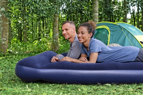 Materac welurowy dwuosobowy Bestway z pompką 203x152x28 cm 67226 Bestway
