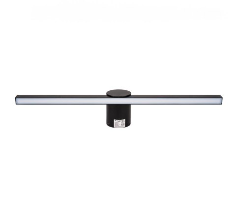 Oprawa kinkiet ścienny V-TAC 10W LED czarny IP65 lustro obraz łazienka VT-7022-B 3000K 1530lm