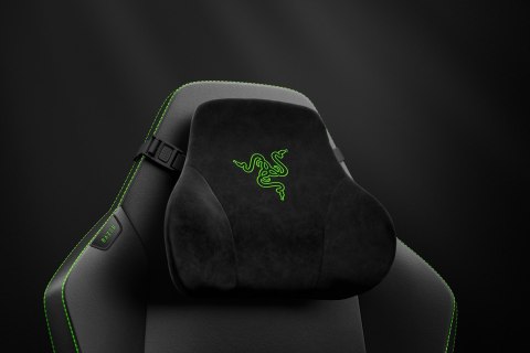 Razer Iskur V2 NewGen Fotel gamingowy Obite siedzisko Czarny, Zielony RAZER