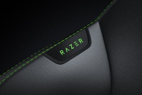 Razer Iskur V2 NewGen Fotel gamingowy Obite siedzisko Czarny, Zielony RAZER