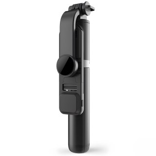 Selfie stick statyw kijek do telefonu z pilotem + lampa led bluetooth tripod - er994 RTO