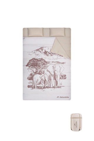 Śpiwór dwuosobowy m250 nh21msd06-grey NATUREHIKE Naturehike