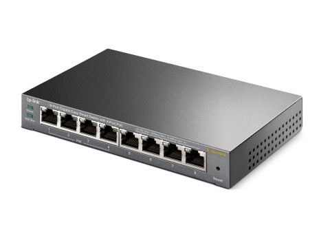 TP-Link TL-SG108PE Zarządzany L2 Gigabit Ethernet (10/100/1000) Obsługa PoE Czarny TP-LINK