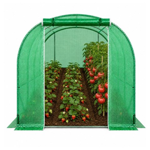 Tunel Ogrodowy Foliowy Szklarnia Na Warzywa PRO Stelaż 25MM 10x4x2M 40M? LEAN