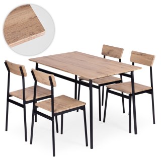 Zestaw mebli do jadalni kuchni stół + 4 krzesła MALMO ModernHome ModernHome