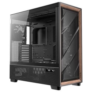 Antec FLUX PRO Full Tower Czarny, Drewno Antec