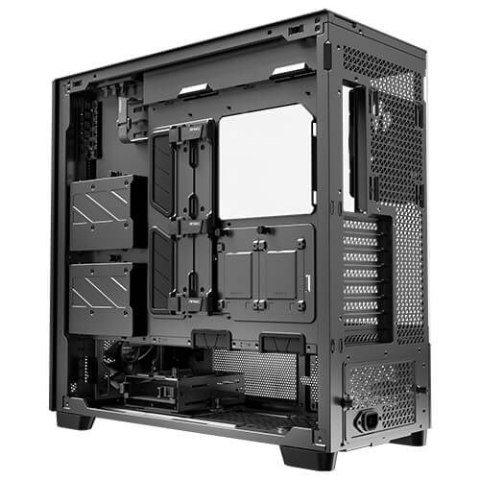 Antec FLUX PRO Full Tower Czarny, Drewno Antec
