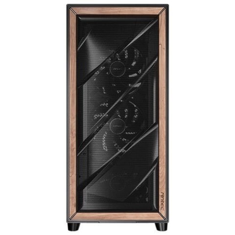 Antec FLUX PRO Full Tower Czarny, Drewno Antec