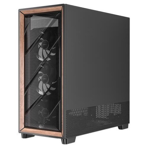Antec FLUX PRO Full Tower Czarny, Drewno Antec