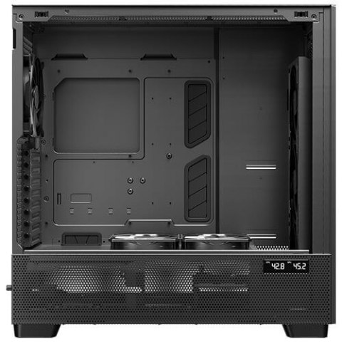 Antec FLUX PRO Full Tower Czarny, Drewno Antec