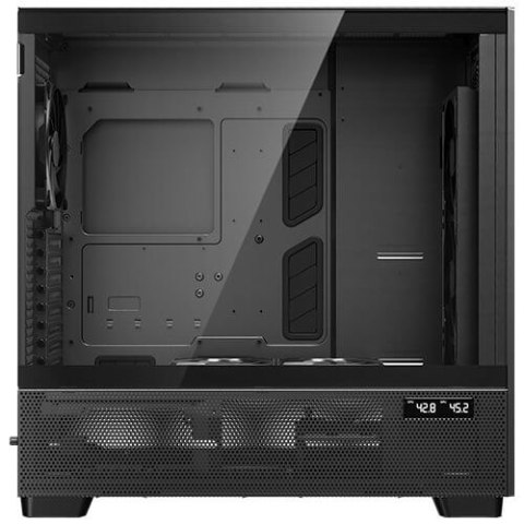 Antec FLUX PRO Full Tower Czarny, Drewno Antec