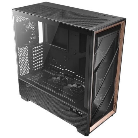 Antec FLUX PRO Full Tower Czarny, Drewno Antec