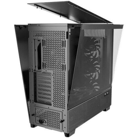 Antec FLUX PRO Full Tower Czarny, Drewno Antec