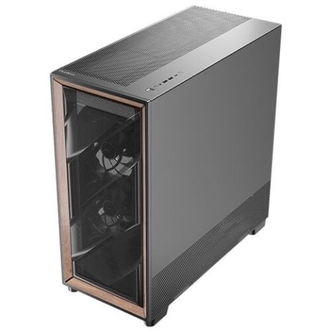 Antec FLUX PRO Full Tower Czarny, Drewno Antec