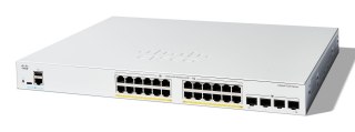 Cisco C1200-24FP-4G łącza sieciowe Zarządzany L2/L3 Gigabit Ethernet (10/100/1000) Biały Cisco