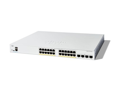 Cisco C1200-24FP-4G łącza sieciowe Zarządzany L2/L3 Gigabit Ethernet (10/100/1000) Biały Cisco
