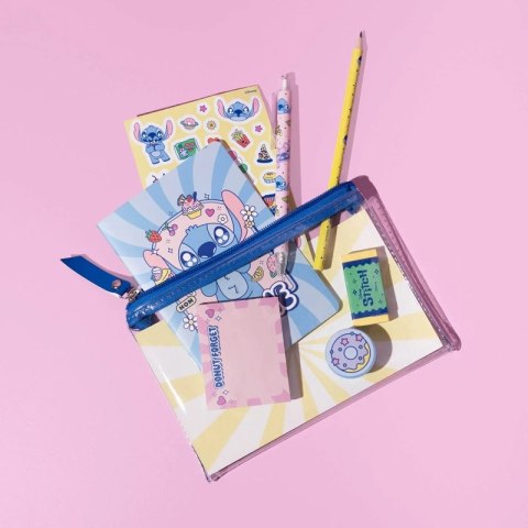 Disney Stitch - Zestaw piśmienniczy z kolekcji Foodie (8 elementów) Stitch