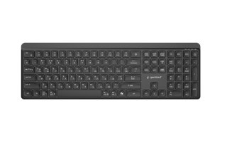 GEMBIRD BEZPRZEWODOWY ZESTAW KLAWIATURY + MYSZ SLIM PRO BUSINESS, DUAL MODE: 2,4 GHZ + BT, UKŁAD RU, KOLOR CZARNY GEMBIRD