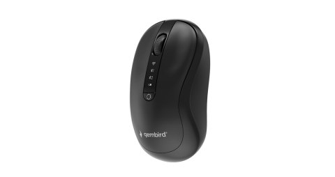 GEMBIRD MYSZ BEZPRZEWODOWA DUAL MODE (2.4G + BT) 1600 DPI, 4 PRZYCISKI, KOLOR CZARNY GEMBIRD