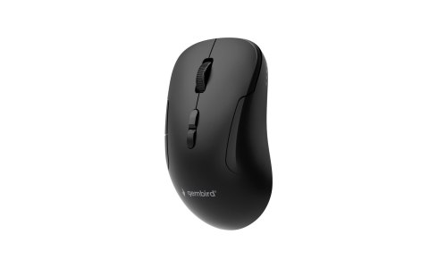GEMBIRD MYSZ BEZPRZEWODOWA DUAL MODE (2.4G + BT) 1600 DPI, 7 PRZYCISKÓW, KOLOR CZARNY GEMBIRD