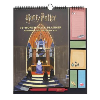 Harry Potter - Kalendarz ścienny / Planner miesięczny 2026/2027 (30 x 34 cm) Harry Potter