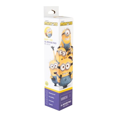 Minions - Mata gamingowa / na biurko XXL Bob & Tim (80 x 35 cm) Minions