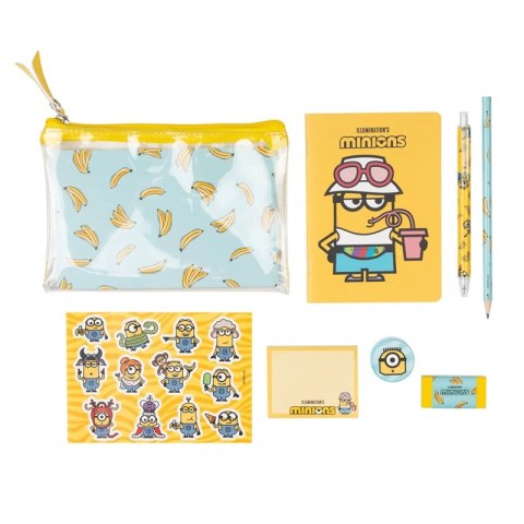 Minions - Zestaw piśmienniczy z kolekcji Foodie (8 elementów) Minions
