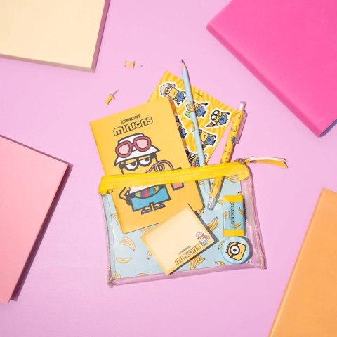 Minions - Zestaw piśmienniczy z kolekcji Foodie (8 elementów) Minions