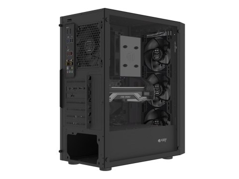 OBUDOWA FURY SHOBO SH8F MIDI TOWER Z OKNEM CZARNA FURY