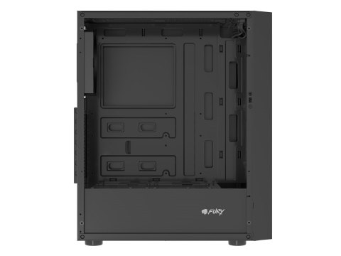 OBUDOWA FURY SHOBO SH8F MIDI TOWER Z OKNEM CZARNA FURY