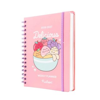 Pusheen - Kalendarz / Planner tygodniowy A5 z kolekcji Fruits 2026/2027 Pusheen
