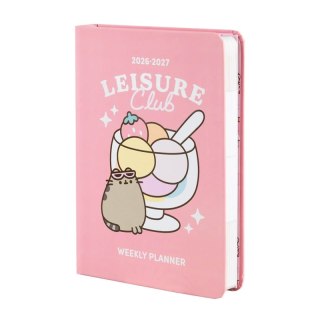 Pusheen - Kalendarz / Planner tygodniowy A6 z kolekcji Tropical Vacation 2026/2027 Pusheen