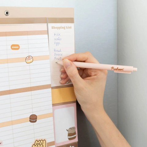 Pusheen - Magnetyczny Kalendarz / Planner miesięczny 2026/2027 (30 x 34 cm) Pusheen