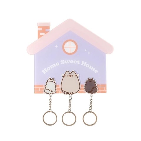 Pusheen - Wieszak na klucze z brelokami na magnes Pusheen