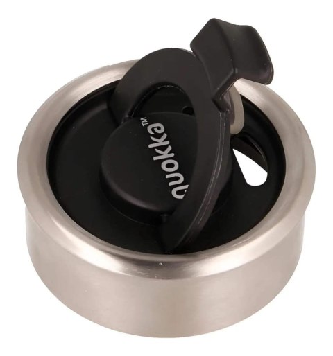 Quokka Boost Coffee Tumbler - Kubek termiczny ze stali nierdzewnej z zaparzaczem 400 ml (Carbon Black) Quokka
