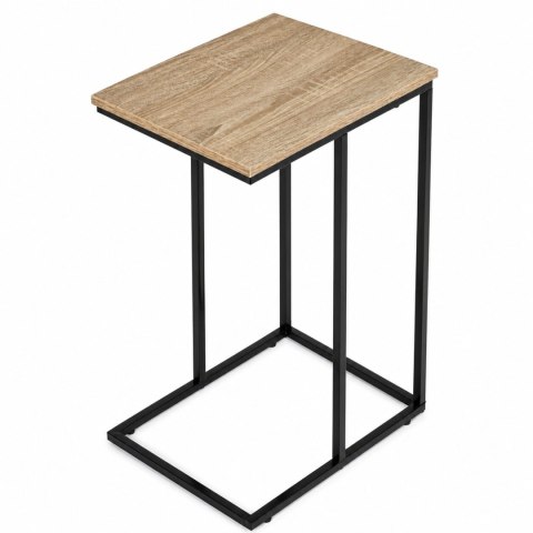 Stolik pomocniczy boczny pod laptopa metalowy stelaż loft ModernHome ModernHome