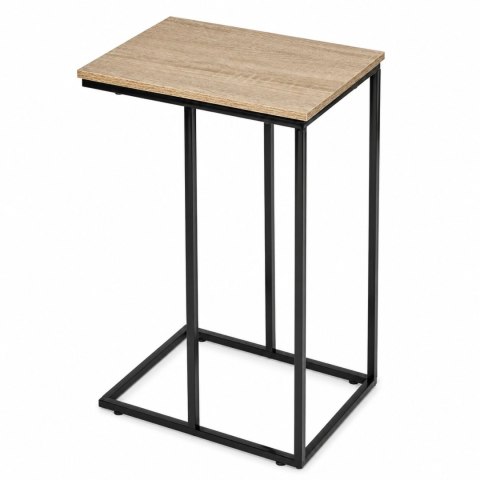 Stolik pomocniczy boczny pod laptopa metalowy stelaż loft ModernHome ModernHome