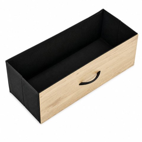 Szafka z 3 szufladami materiałowymi regał 60 cm organizer tekstylny loft ModernHome ModernHome