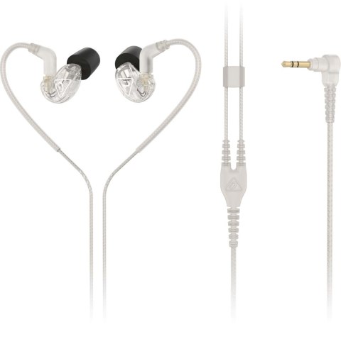 Behringer SD251-CL - Słuchawki dokanałowe ze złączem MMCX - przezroczyste Behringer