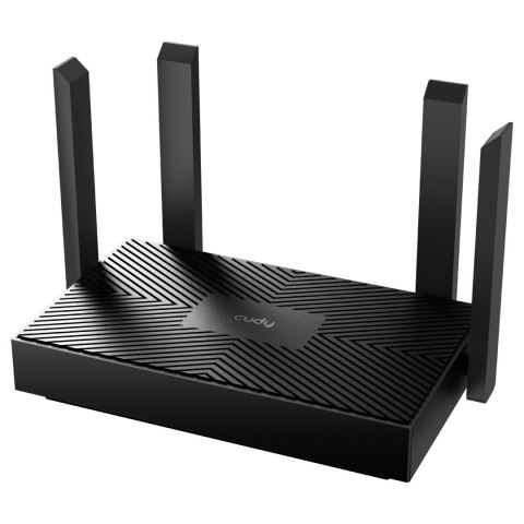 Cudy WR1500 router bezprzewodowy Gigabit Ethernet Dual-band (2.4 GHz/5 GHz) Czarny CUDY