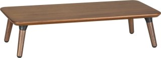 Drewniana podstawka pod monitor / laptop Maclean, (500x240x120mm), kolor czarny orzech, max. 20kg, MC-930 Maclean