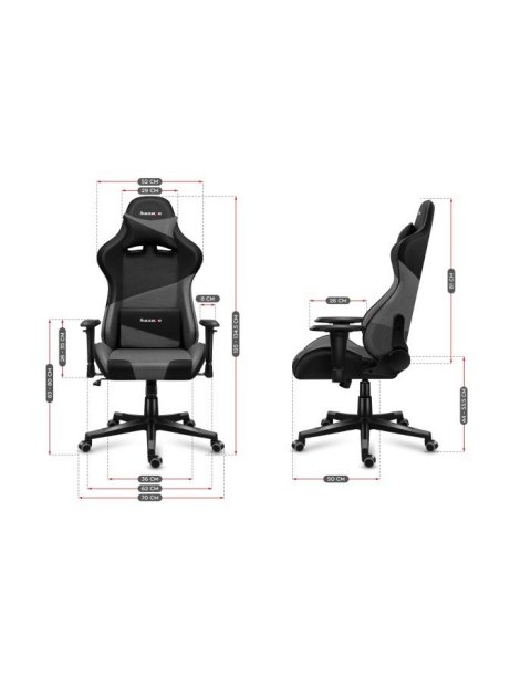 Fotel gamingowy Huzaro Force 6.2 Grey Mesh Huzaro