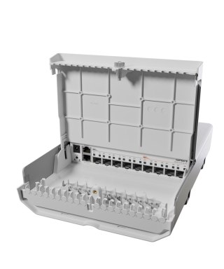 Mikrotik netFiber 9 Gigabit Ethernet (10/100/1000) Obsługa PoE Biały MikroTik