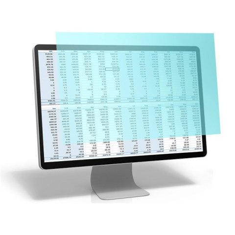 Qoltec Filtr światła niebieskiego 23.8" | 16:9 | Ochrona wzroku | Anti Glare | Matowy | na monitor Qoltec