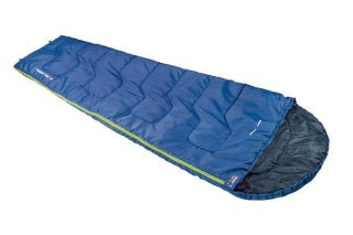 Śpiwór High Peak Easy Travel 220 x 80 x 50 cm niebiesko-granatowy lewy 20090 High Peak