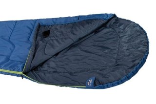 Śpiwór High Peak Easy Travel 220 x 80 x 50 cm niebiesko-granatowy lewy 20090 High Peak