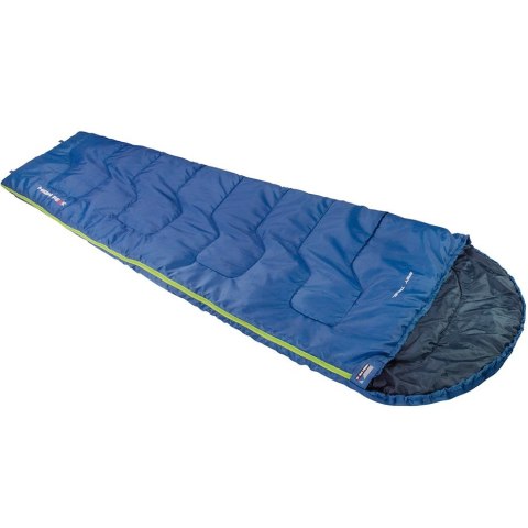 Śpiwór High Peak Easy Travel 220 x 80 x 50 cm niebiesko-granatowy lewy 20090 High Peak